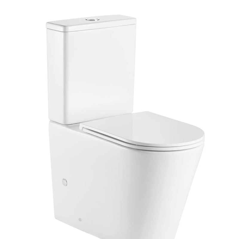 Mercio Vera Back To Wall Toilet Suite - Aqualux Bathrooms- Mercio