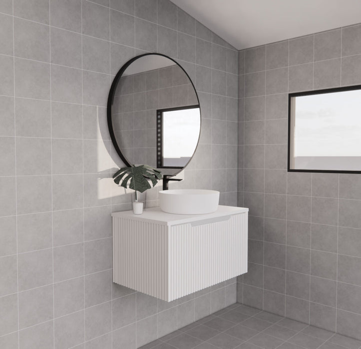 Riva Vienna Wall Hung Vanity 750mm - Matt White