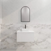 ABS Riva - Riva Vienna Wall Hung Vanity 750mm - Matt White - Aqualux Bathrooms