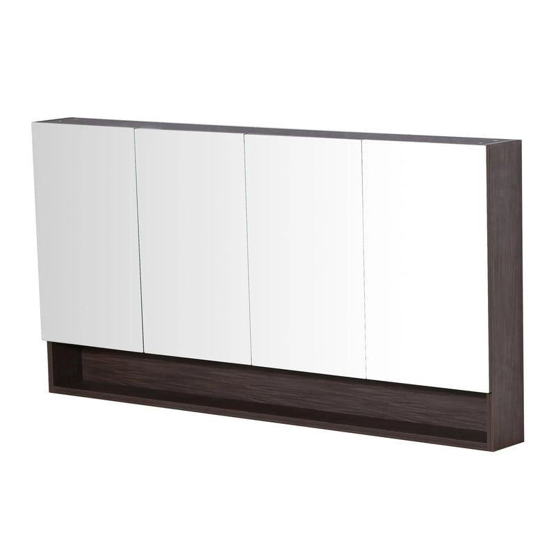 Stella Four Doors Shaving Cabinet 1500mm - Aqualux Bathrooms- Poseidon