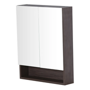 Stella Double Doors Shaving Cabinet 600mm - Aqualux Bathrooms- Poseidon