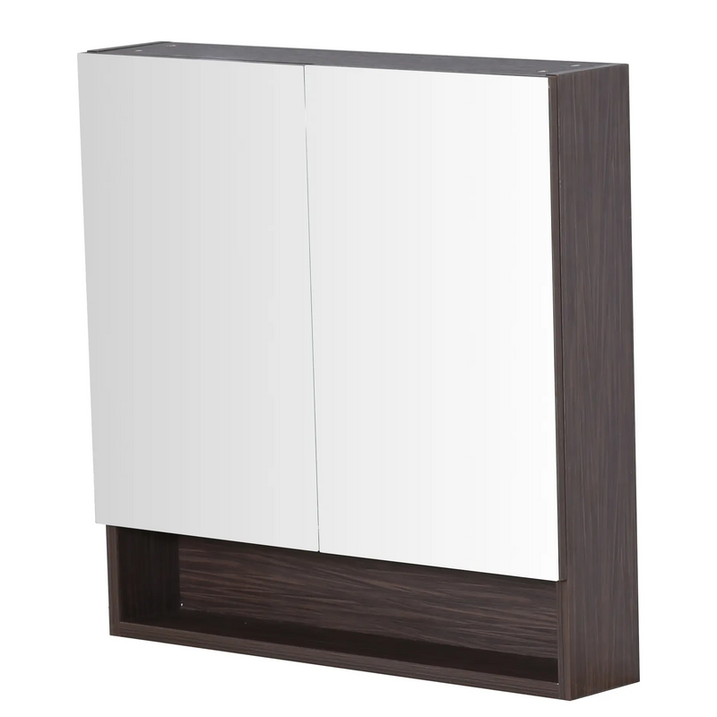 Stella Double Doors Shaving Cabinet 750mm - Aqualux Bathrooms- Poseidon