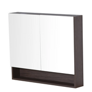 Stella Double Doors Shaving Cabinet 900mm - Aqualux Bathrooms- Poseidon