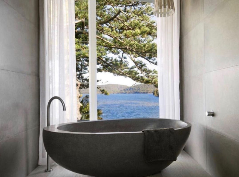 Pietra Bianca Whitney Freestanding Bath