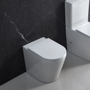 Mercio Zara Wall Faced Floor Toilet Pan - Aqualux Bathrooms- Mercio