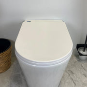 Mercio Zara Wall Faced Floor Toilet Pan - Aqualux Bathrooms- Mercio