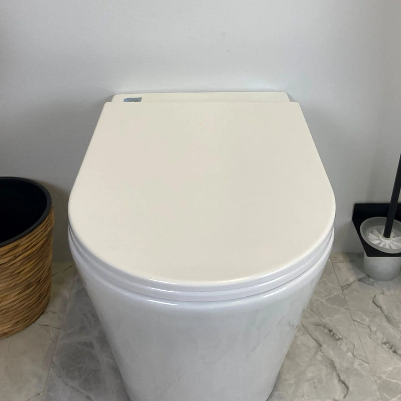 Mercio Zara Wall Faced Floor Toilet Pan - Aqualux Bathrooms- Mercio