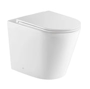 Mercio Zara Wall Faced Floor Toilet Pan - Aqualux Bathrooms- Mercio