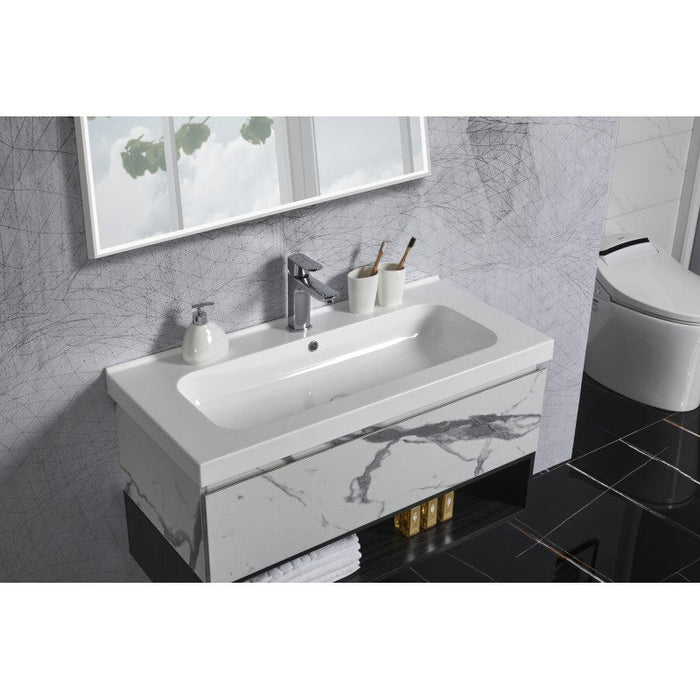 Belbagno Zero Callacatta 1000mm Wall Hung Vanity