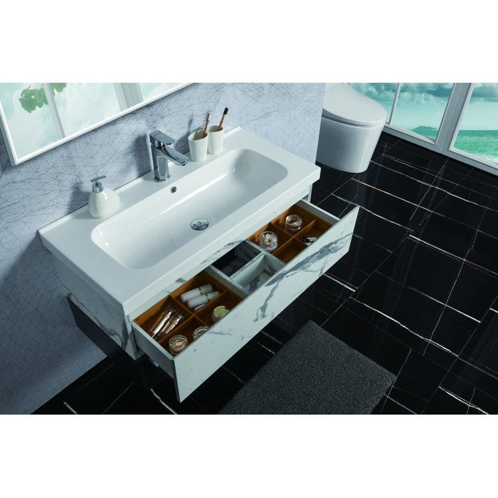 Belbagno Zero Callacatta 1000mm Wall Hung Vanity