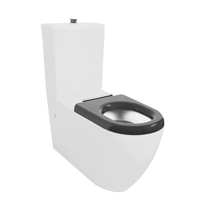 Asta Disable Rimless Toilet Rimless Flush Pan Gloss White