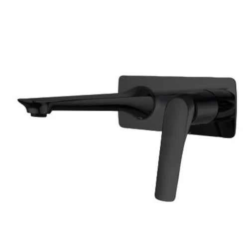 Au Square Bathtub/Basin Wall Mixer With Spout