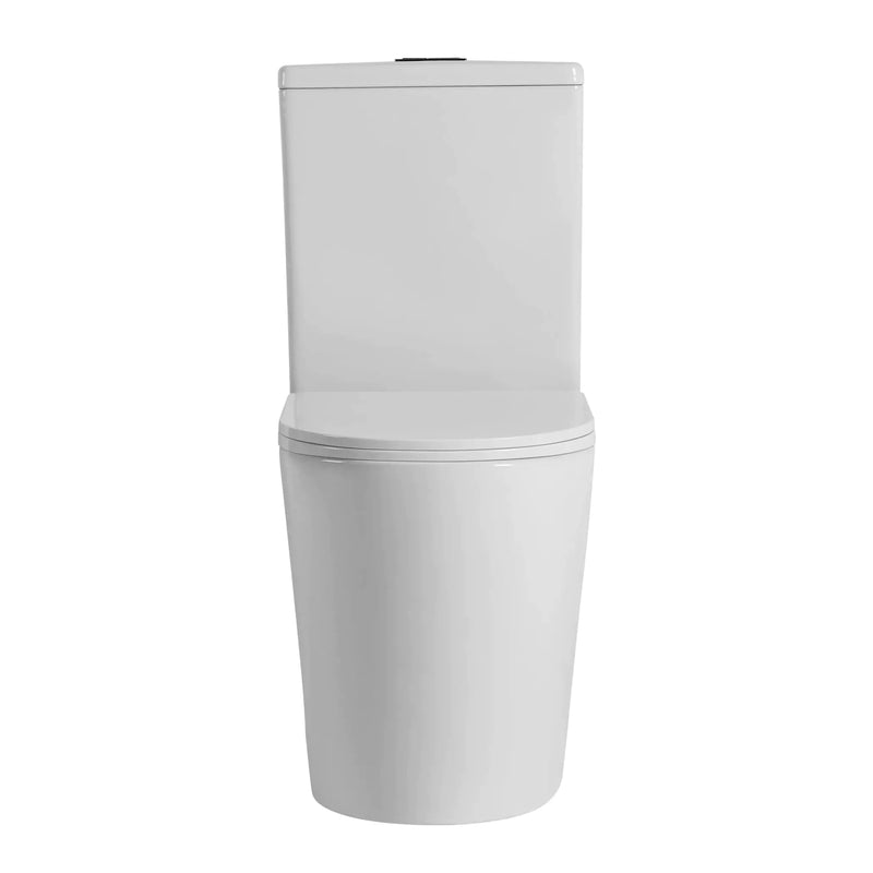 Avis Rimless Back To Wall Toilet Suite Matte White