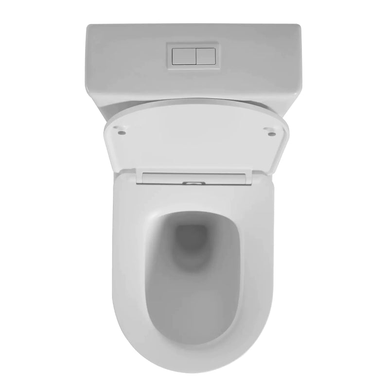 Avis Rimless Back To Wall Toilet Suite Matte White