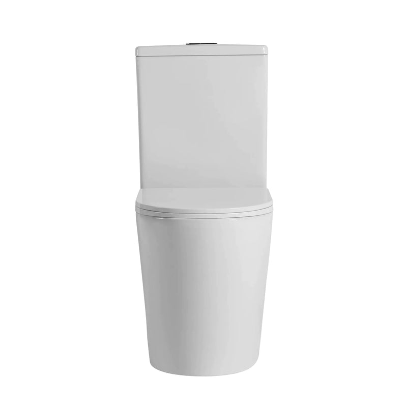 Avis Rimless Back To Wall Toilet Suite Gloss White