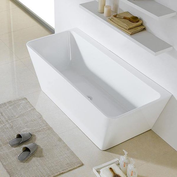 Avis Back To Wall Bathtub - Non Overflow