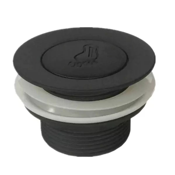 Bathtub Pop-Up Waste Non-Overflow Matte Black 40mm