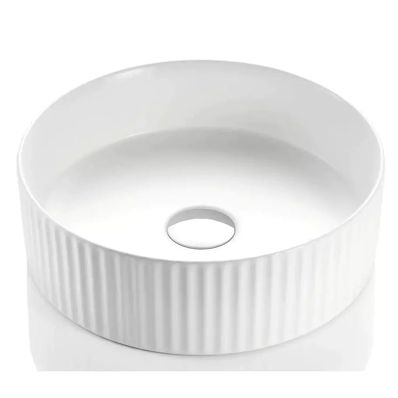 Bellevue Fluted Above Counter Basin 360mm