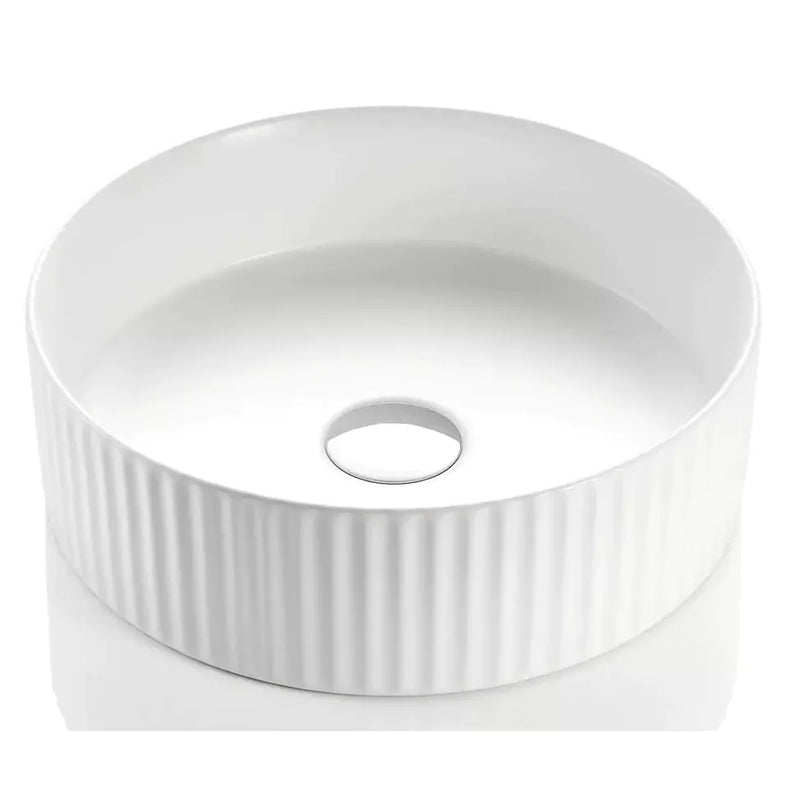 Bellevue Fluted Above Counter Basin 360mm