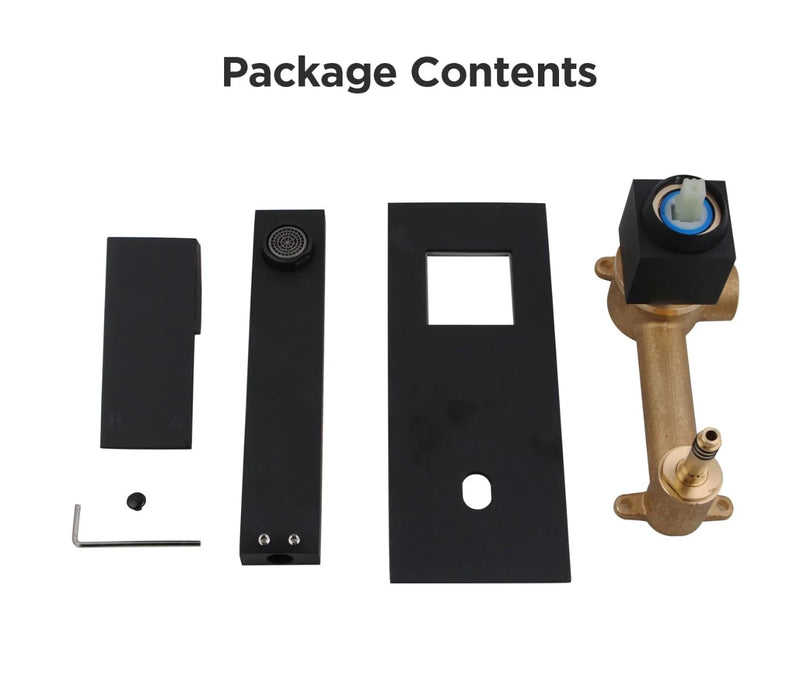 Blaze Bathtub/Basin Wall Mixer With Spout(Color Up)(Extension Part)