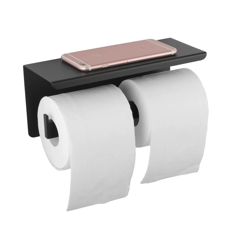 Blaze Double Toilet Paper Holder With Cover