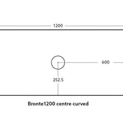 Bronte Wall Hung Vanity 1200 (Coastal Oak) - Aqualux Bathrooms- Poseidon