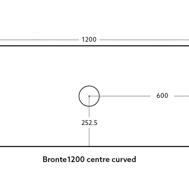 Bronte Wall Hung Vanity 1200 (Coastal Oak) - Aqualux Bathrooms- Poseidon