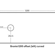 Bronte Wall Hung Vanity 1200 (Prime Oak) - Aqualux Bathrooms- Poseidon