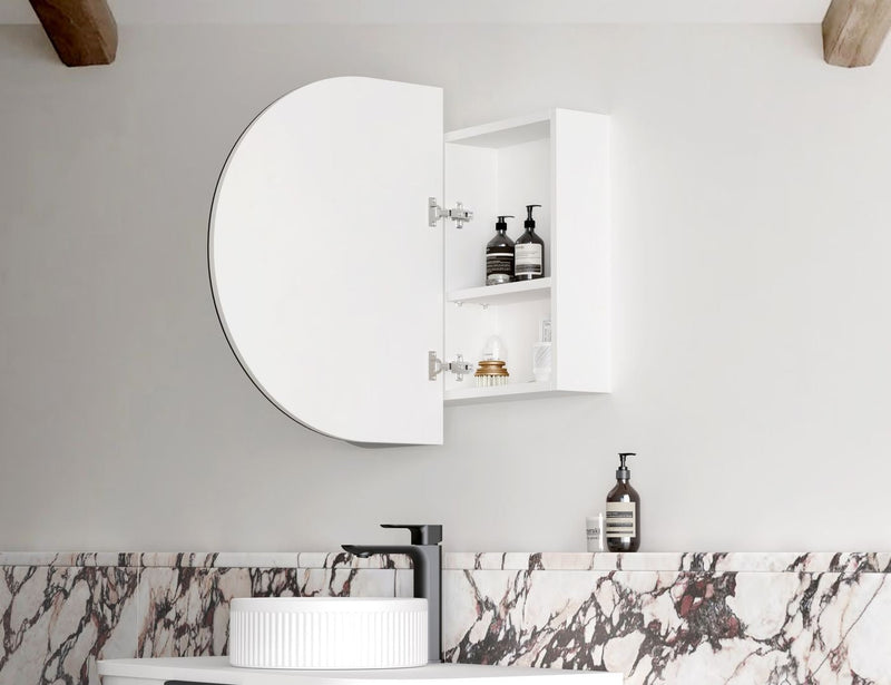 Otti Bondi Matte White Led Shaving Cabinet With Powerpoint 900X600mm