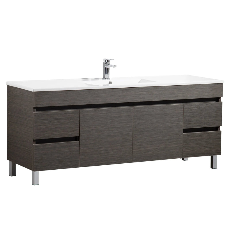 Evie Freestanding Vanity 1500 - Aqualux Bathrooms- Poseidon