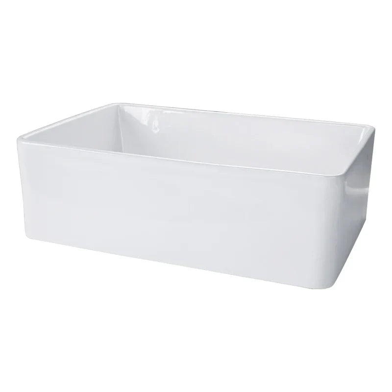 Fermentale Ceramic Kitchen Sink White 840mm