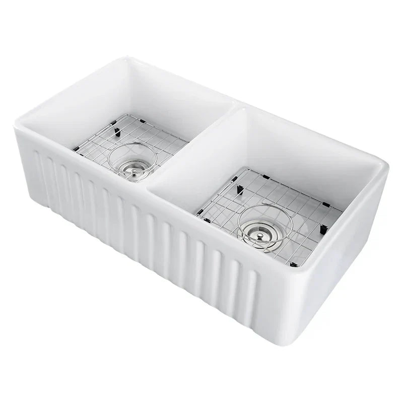 Fermentale Ceramic Kitchen Sink White