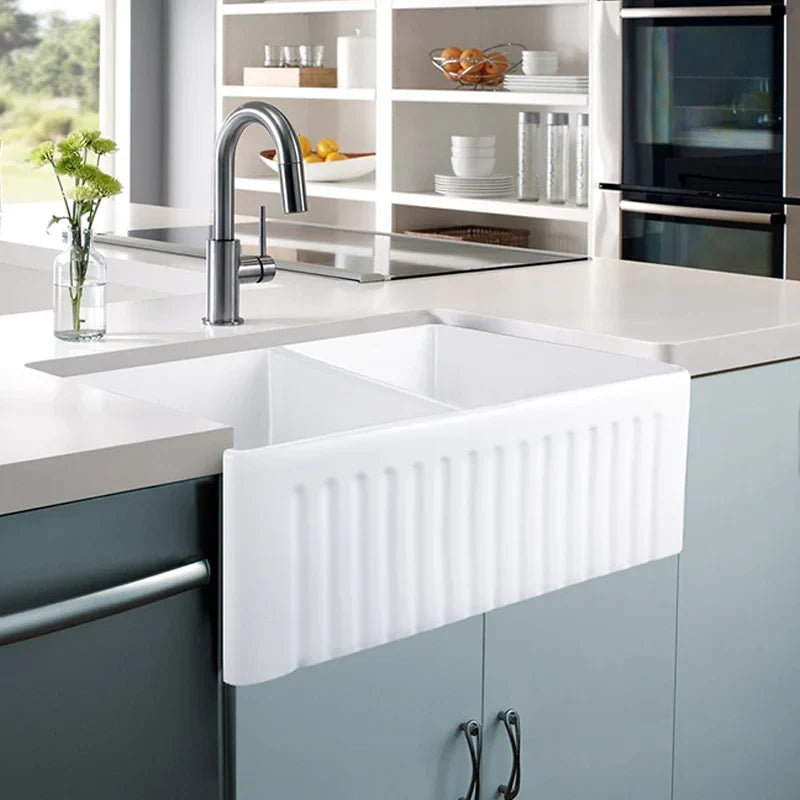 Fermentale Ceramic Kitchen Sink White