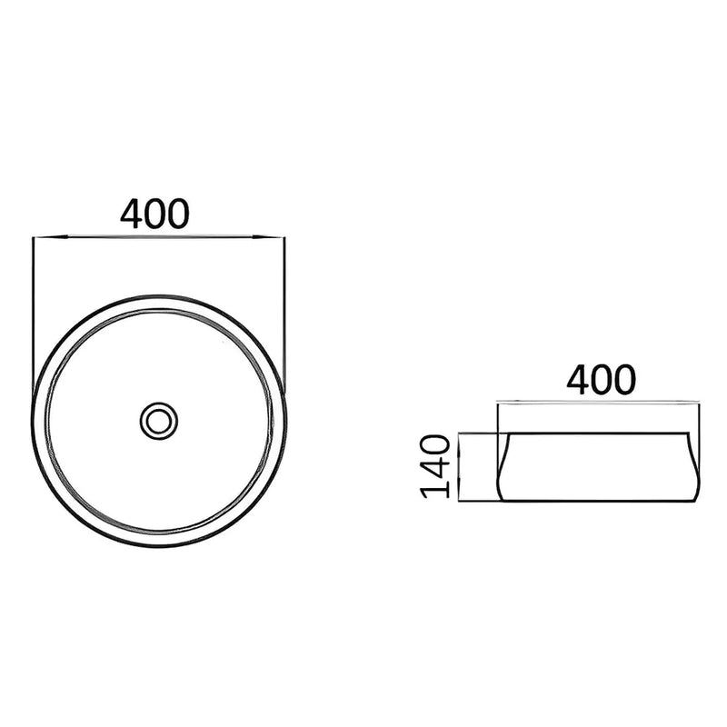 Fine Ceramic Basin 400mm