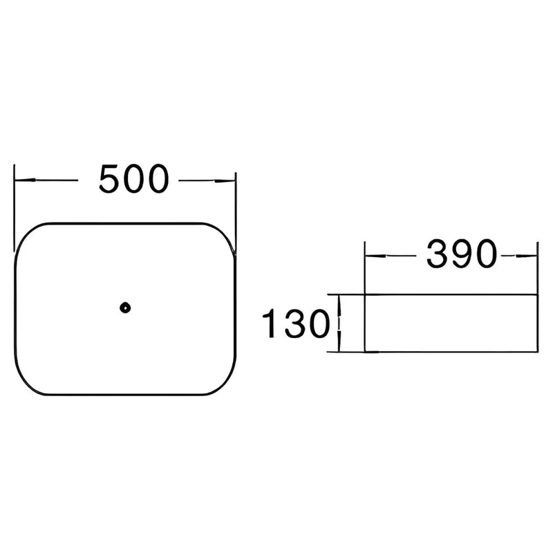 Fine Ceramic Basin 500mm
