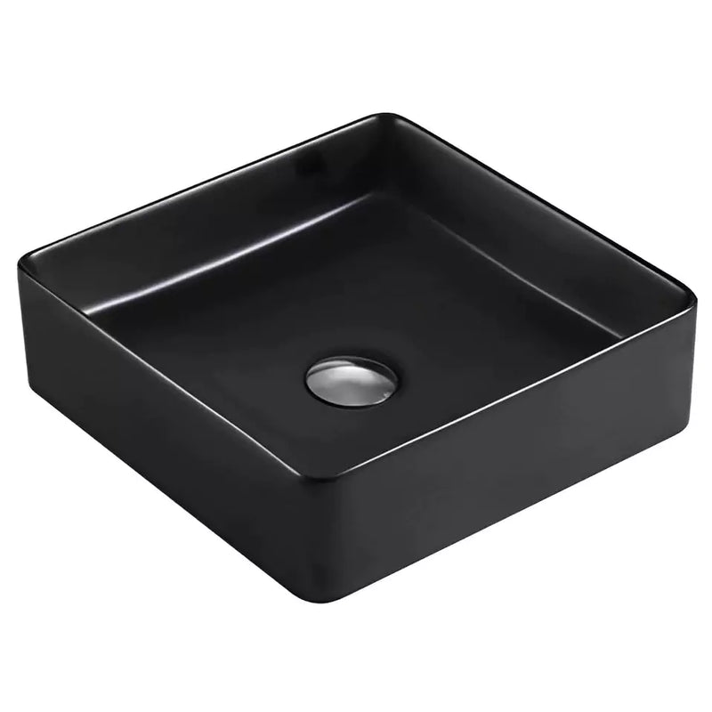 Fine Ceramic Basin Matte Black 360mm