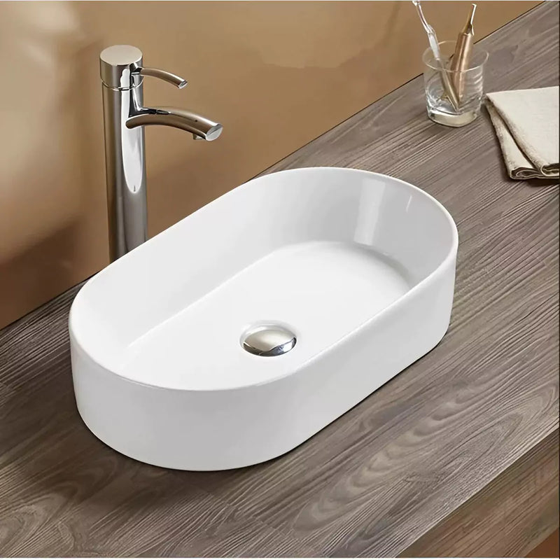 Fine Ceramic Basin Ultra Slim 525mm