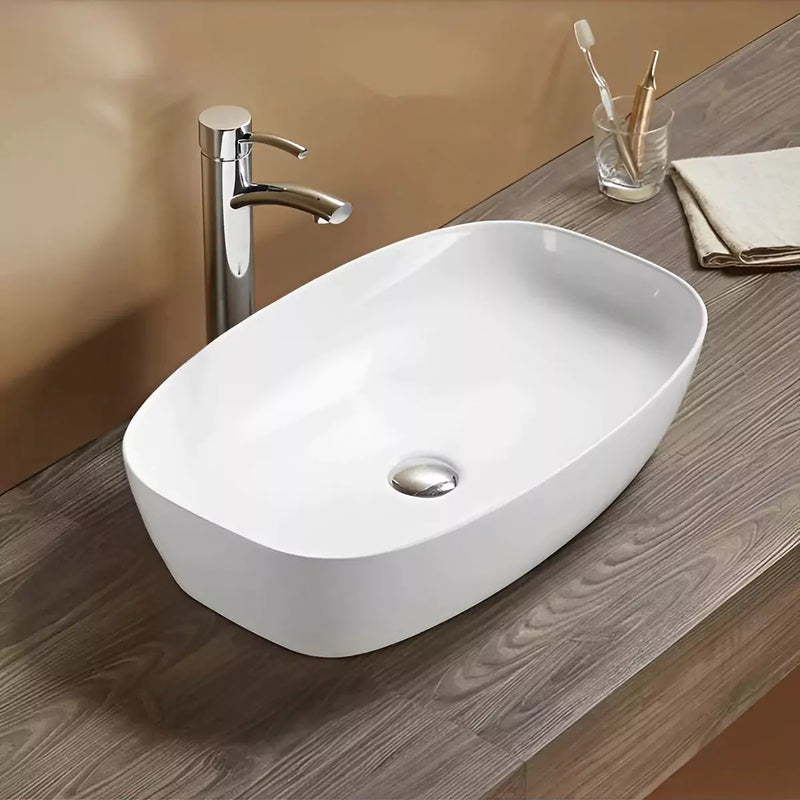 Fine Ceramic Basin Ultra Slim 600mm