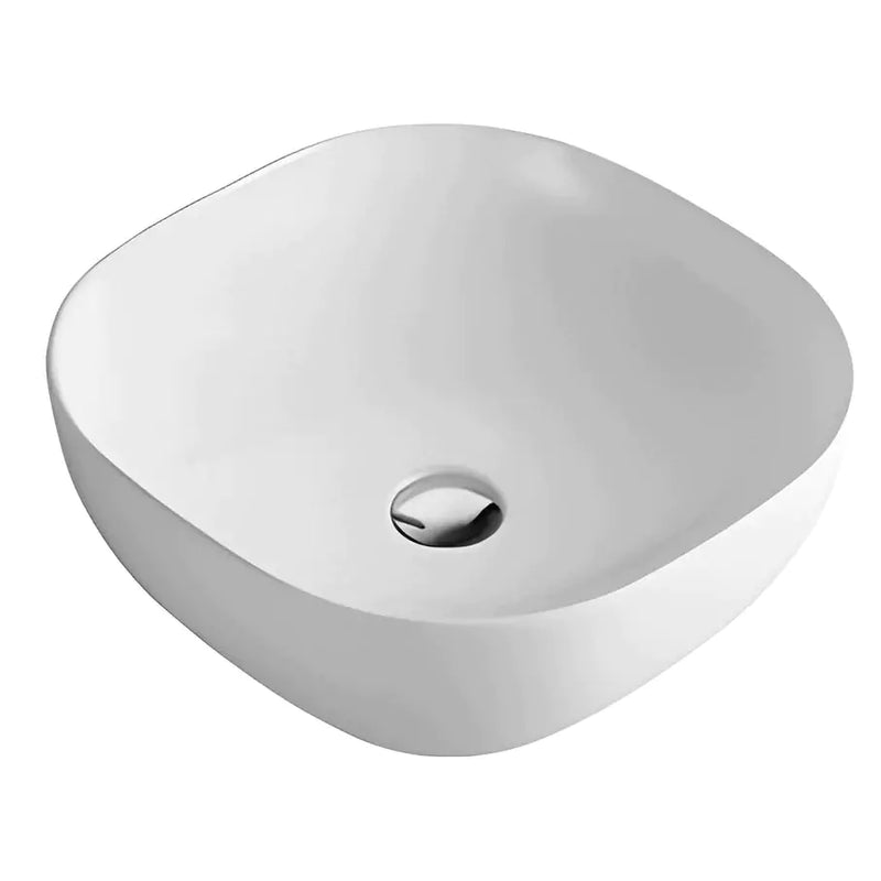 Fine Ceramic Basin Ultra Slim Gloss White 415mm