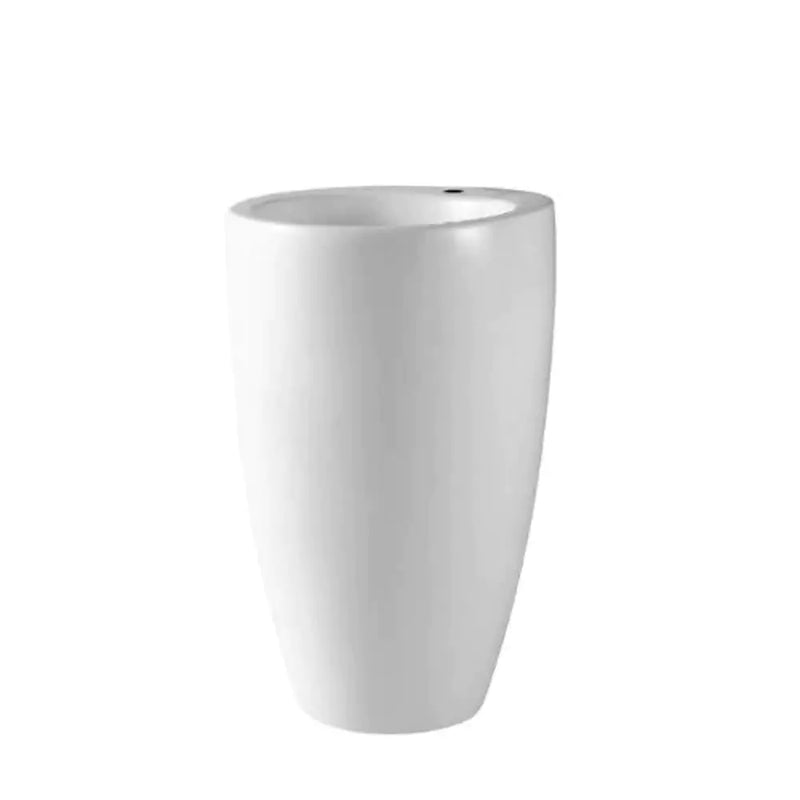 Freestanding Ceramic Basin With No Overflow 550mm