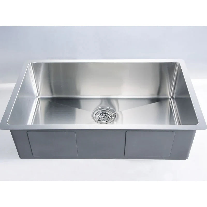 Handmade Stainless Steel Kitchen Sink 750mm