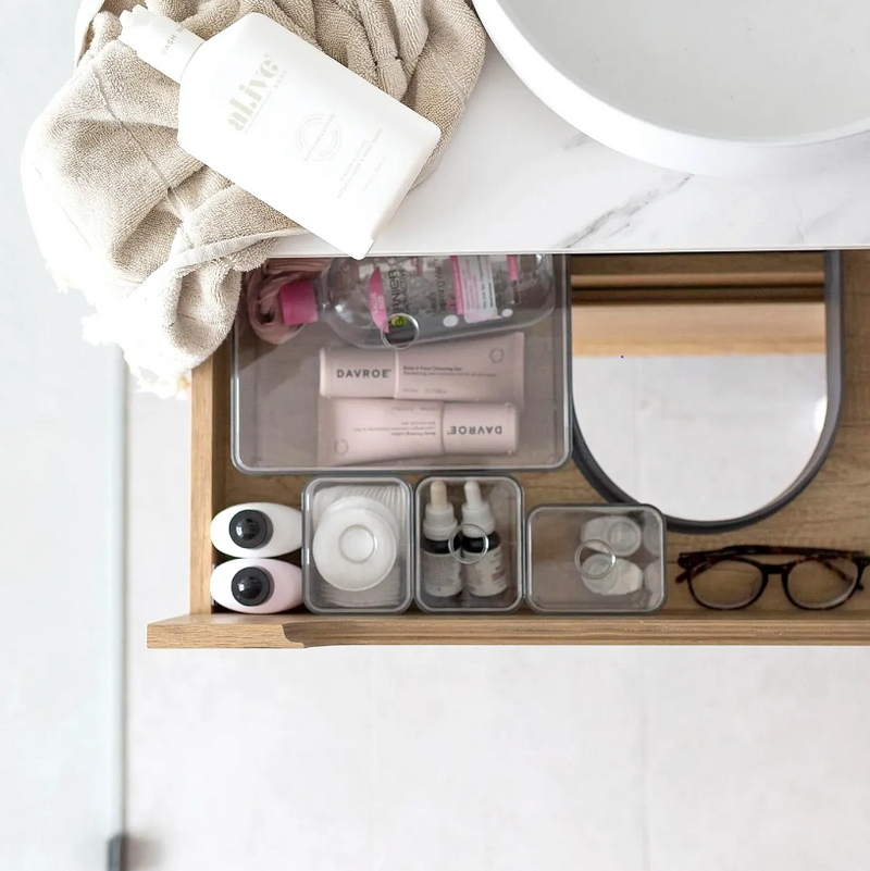 Otti Byron Natural Oak 900mm Single Bowl Floor Standing Vanity