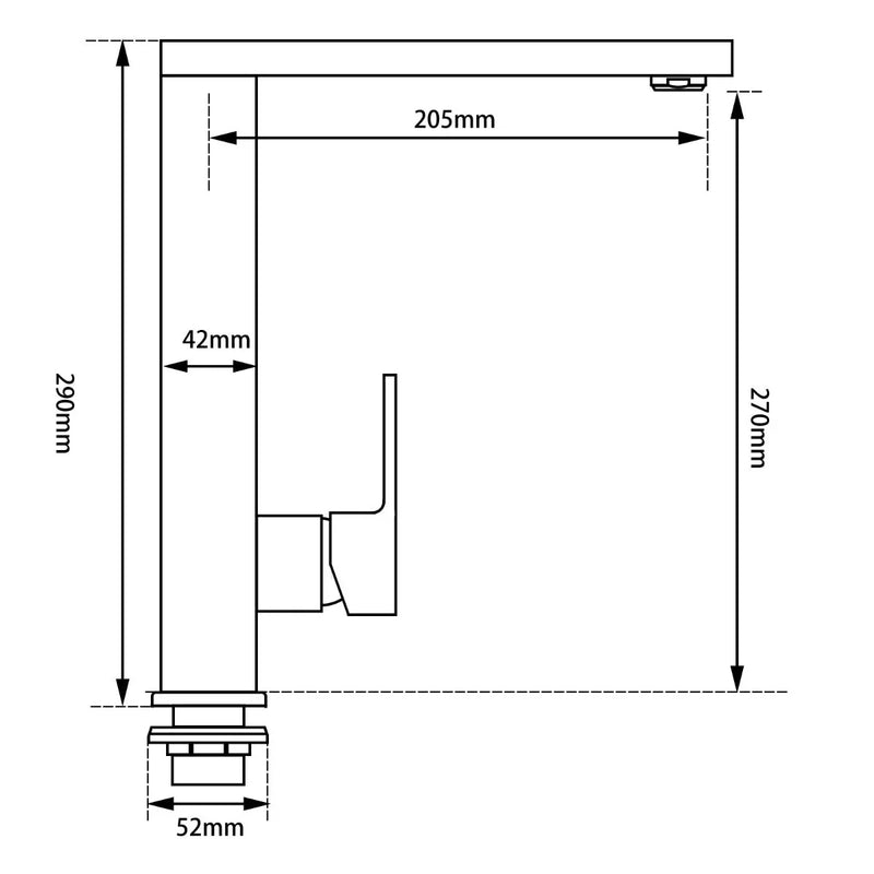Kitchen Mixer Tap - OX1037.KM