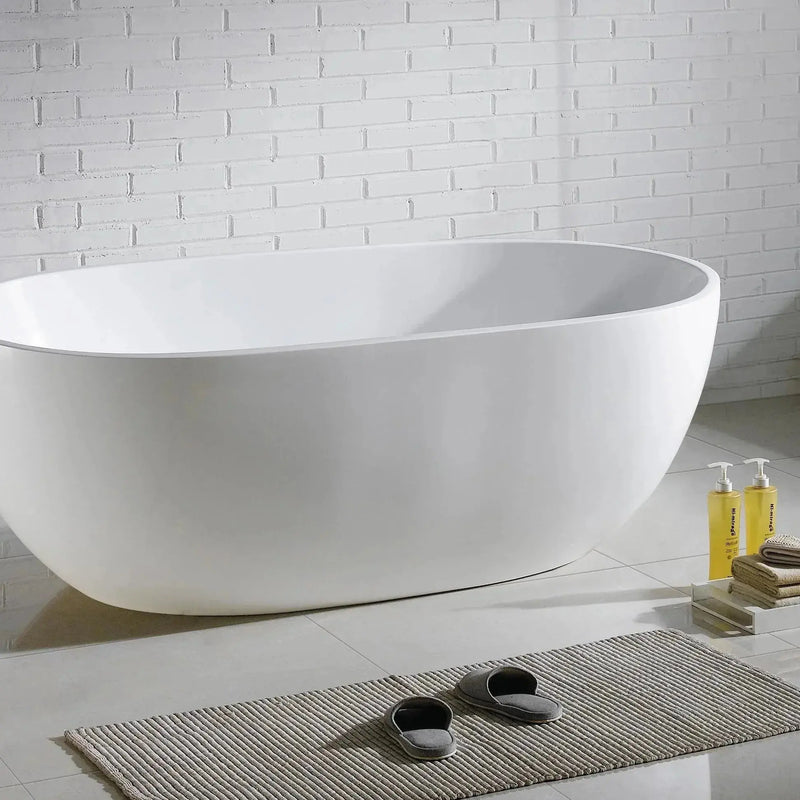 Olivia Free Standing Bathtub - Aqualux Bathrooms- Poseidon