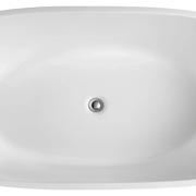 Olivia Freestanding Bathtub - Non Overflow - Aqualux Bathrooms- Poseidon