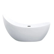 Posh Freestanding Bathtub - Non Overflow - Aqualux Bathrooms- Poseidon