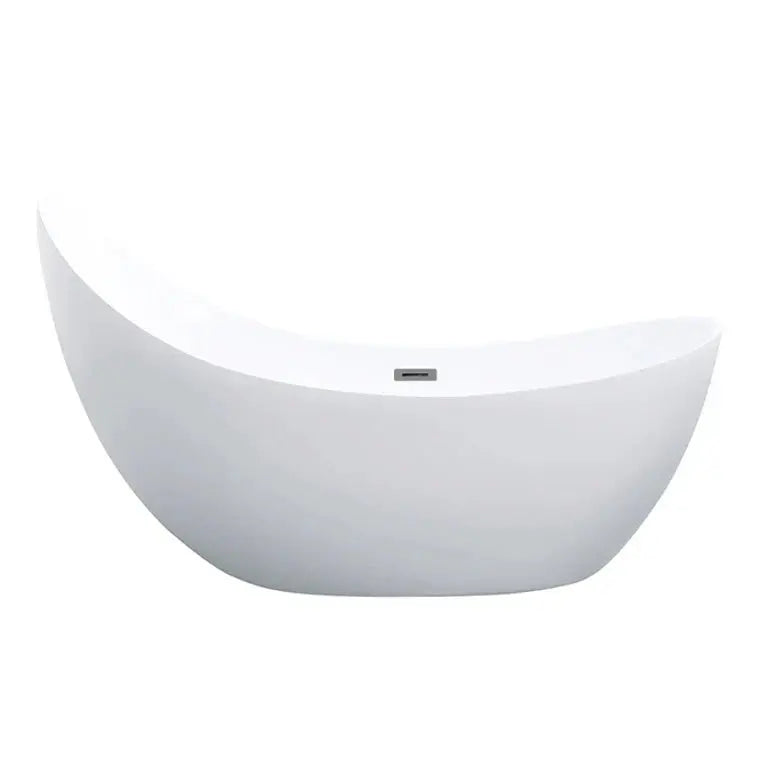 Posh Freestanding Bathtub - Non Overflow - Aqualux Bathrooms- Poseidon