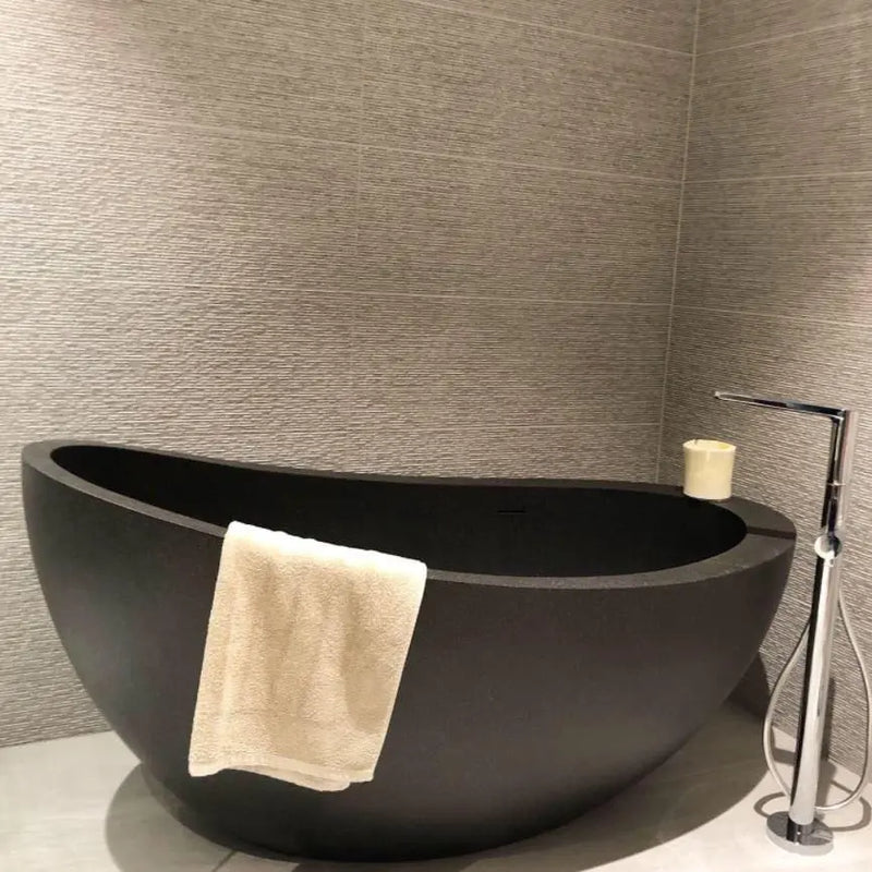 Pietra Bianca - Pietra Bianca Autumn Freestanding Bath - 1500 & 1700 - Aqualux Bathrooms