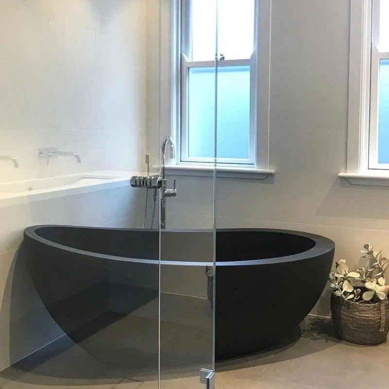 Pietra Bianca - Pietra Bianca Autumn Freestanding Bath - 1500 & 1700 - Aqualux Bathrooms