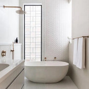 Pietra Bianca - Pietra Bianca Bella Freestanding Bath - 1500 to 1800 - Aqualux Bathrooms